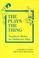 Cover of: The play's the thing