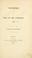 Cover of: Memorials of a tour on the continent, 1820.