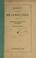 Cover of: Address delivered by Mr. James J. Hill before the Farmers' national congress, Madison, Wisconsin, September 24, 1908.