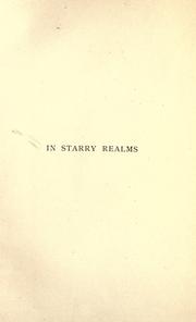 Cover of: In starry realms by Sir Robert Stawell Ball