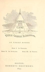 Cover of: A painter's camp. by Hamerton, Philip Gilbert, Hamerton, Philip Gilbert