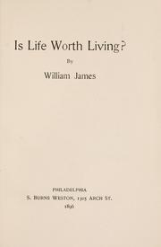 Cover of: Is life worth living?