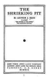 Cover of: The shrieking pit