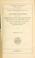 Cover of: Law and regulations relating to the production, importation, manufacture, compounding, sale, dispensing, or giving away of opium or coca leaves, their salts, derivatives, or preparations.