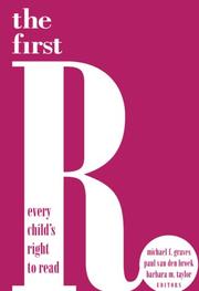Cover of: The First R: Every Child's Right to Read (Language and Literacy Series (Teachers College Pr))