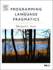 Cover of: Programming Language Pragmatics by Michael Lee Scott