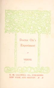 Doctor Ox's experiment