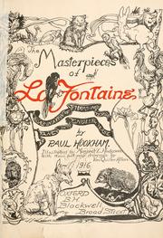 Cover of: The masterpieces of La Fontaine by Jean de La Fontaine