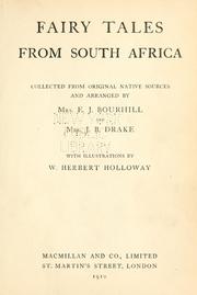 Cover of: Fairy tales from South Africa