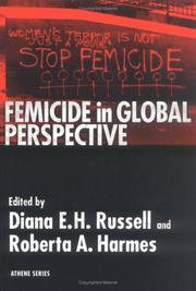 Cover of: Femicide in Global Perspective by Roberta A. Harmes