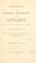 Cover of: Genealogy and family history of the Uphams, of Castine, Maine, and Dixon, Illinois