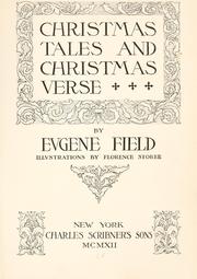 Cover of: Christmas tales and Christmas verse