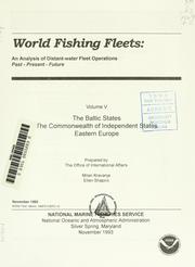 Cover of: World fishing fleets: an analysis of distant-water fleet operations, past, present, future.