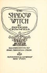 Cover of: The shadow witch