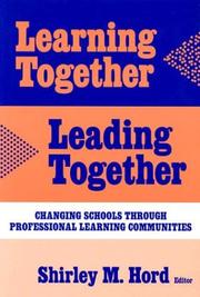 Cover of: Learning Together, Leading Together | 