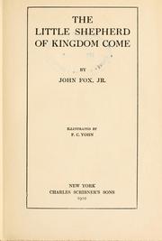 Cover of: The little shepherd of Kingdom Come by Fox, John