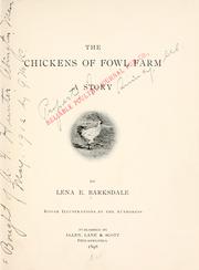 Cover of: Chickens