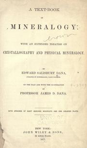 Cover of: A text-book of mineralogy by Edward Salisbury Dana