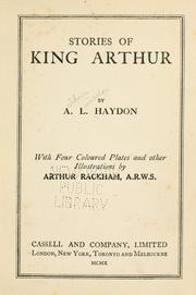 Cover of: Stories of King Arthur