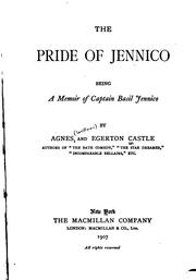 The pride of Jennico by Agnes Castle