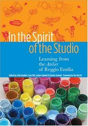 Cover of: In The Spirit Of The Studio: Learning From The Atelier Of Reggio Emilia (Early Childhood Education)