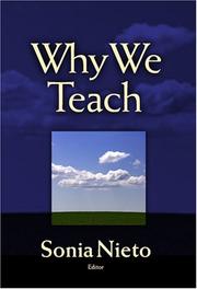 Cover of: Why We Teach by Sonia Nieto