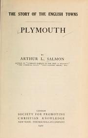 Cover of: Plymouth