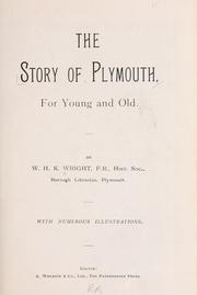 Cover of: The story of Plymouth for young and old