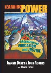 Cover of: Learning Power by Jeannie Oakes, John Rogers, Martin Lipton