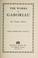 Cover of: The works of Gaboriau
