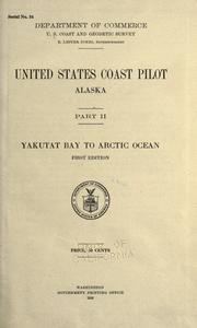United States coast pilot by U.S. Coast and Geodetic Survey.