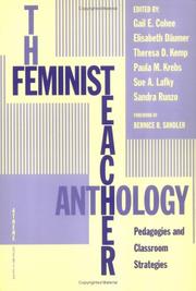 Cover of: The Feminist Teacher Anthology: Pedagogies and Classroom Strategies (Athene Series)