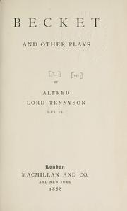Cover of: The works. by Alfred Lord Tennyson