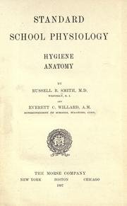 Cover of: Standard school physiology.: Hygiene. Anatomy.