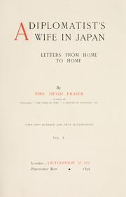 Cover of A diplomatist's wife in Japan