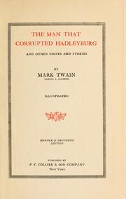 Cover of: The writings of Mark Twain by Mark Twain