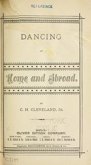 Dancing at home and abroad by Cleveland, C. H. Jr.