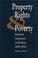 Cover of: Property rights and poverty