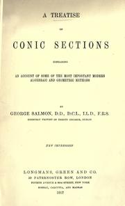 A treatise on conic sections by George Salmon