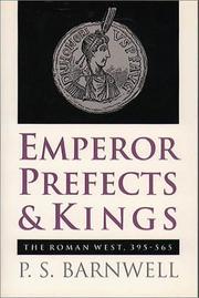 Cover of: Emperor, Prefects, & Kings by P. S. Barnwell