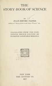 Cover of: The story-book of science by Jean-Henri Fabre