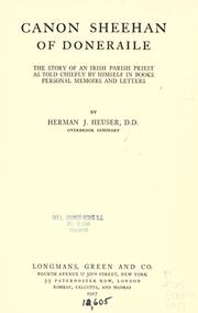 Cover of: Canon Sheehan of Doneraile by Herman J. Heuser