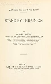 Cover of: Stand by the Union