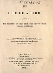 Cover of: The life of a bird: an account of the progress of birds from the nest to their perfect condition.