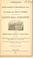 Cover of: Addresses of John Romeyn Brodhead, Esq., and his Excellency, Gov. Horatio Seymour, delivered before the Clinton Hall Association and Mercantile Library Association, at their celebration, commemorative of the removal of the library to Astor Place, held in the Church of the Puritans, Union Square, on the evening of 8th June, 1854