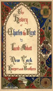 Cover of: History of King Charles the First of England