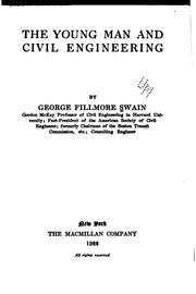 Cover of: The young man and civil engineering. by Swain, George Fillmore