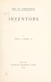 Cover of: Inventors by Philip Gengembre Hubert