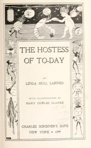 Cover of: The hostess of to-day