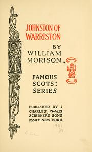 Cover of: Johnston of Warriston